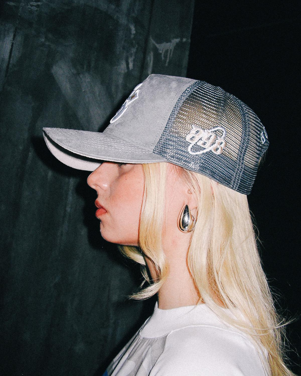 BO GREY SUEDE HAT