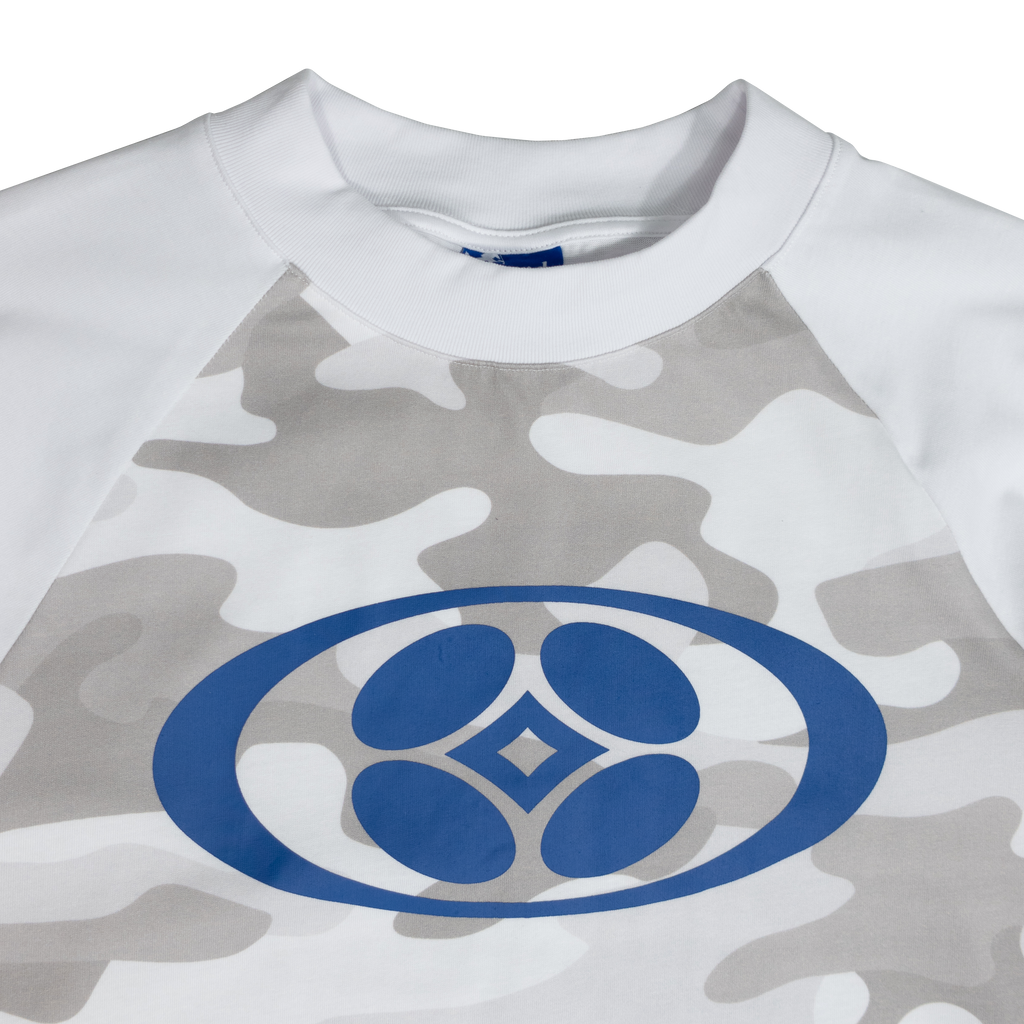 WHITE CAMO LONG SLEEVE