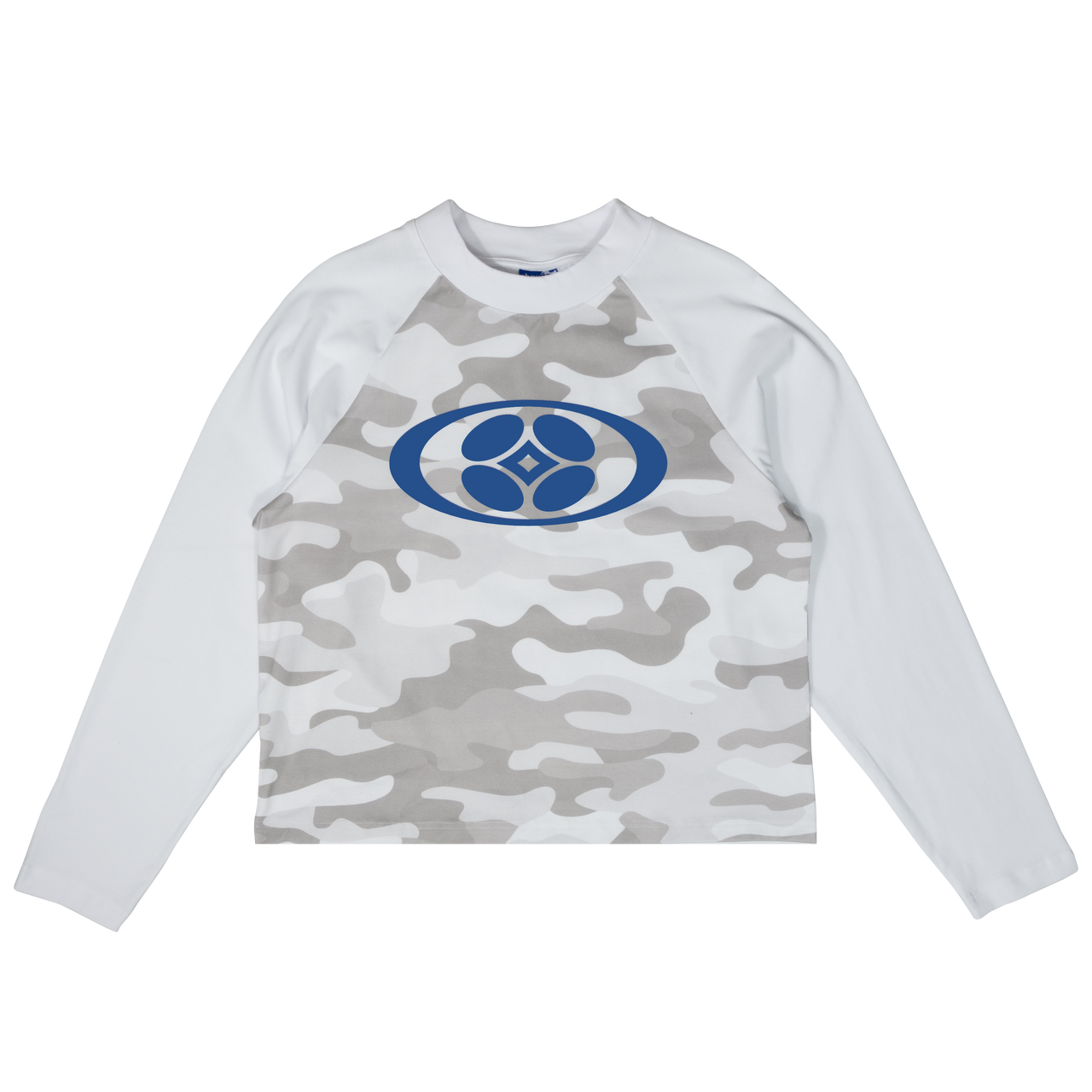 WHITE CAMO LONG SLEEVE
